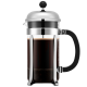 Bodum Chambord French Press Coffee Maker, Silver