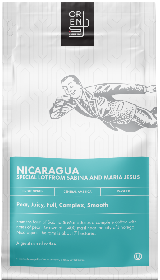 Nicaragua Jinotega - Oren's Coffee NYC